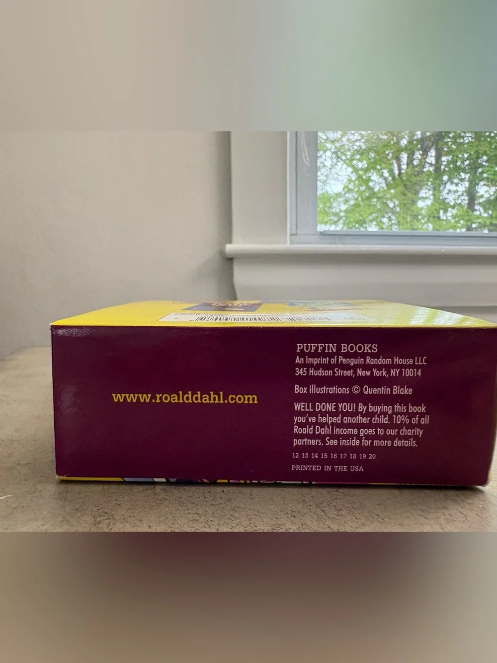 Roald Dahl Magical Gift Box Set (4 Books) - Illustrated by Quentin Blake